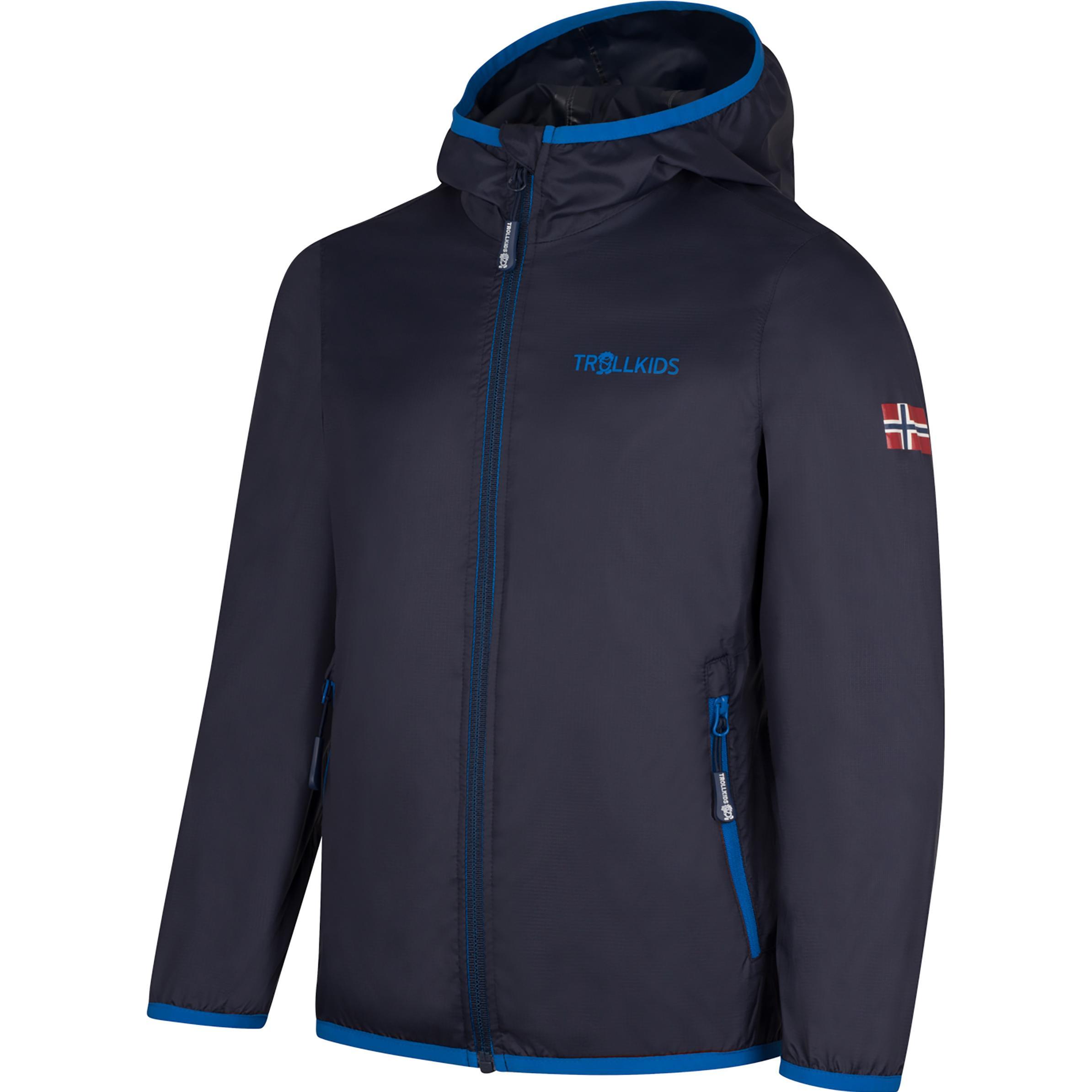 Thumbnail - Trollkids, Jungen, Jacke, Kid's Trolltunga Jacket (110), Blau, 110