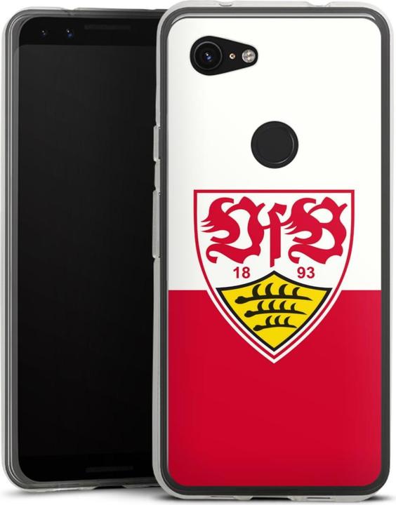 Produktbild DeinDesign Silikon Hülle für Google Pixel 3a Handyhülle Case Smartphone Schutzhülle Logo Offizielles (Google Pixel 3a)