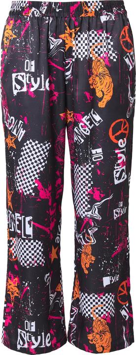 Produktbild Angel of Style Hose, weites Bein, Satin, Mustermix (48)