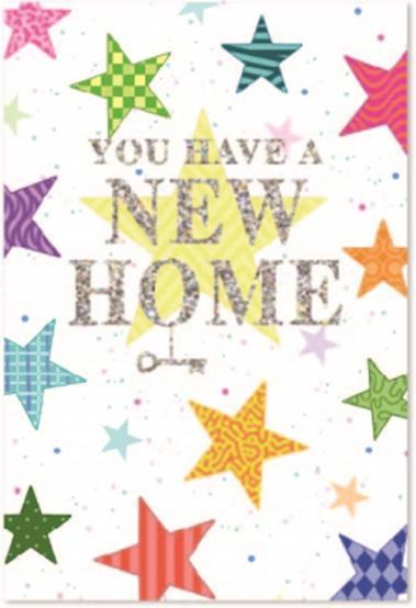 Produktbild Simon Elvin Grusskarte Neues Heim 6erPack Karton (6 Stk.)