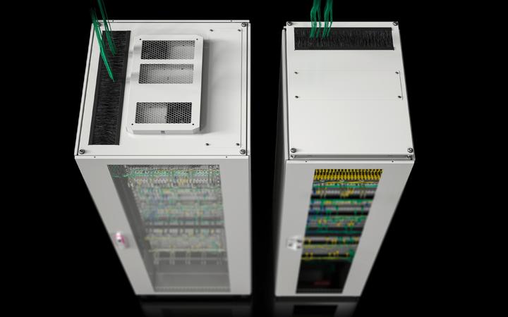 Actual product image Rittal RITT TX network enclosure 42U viewing door