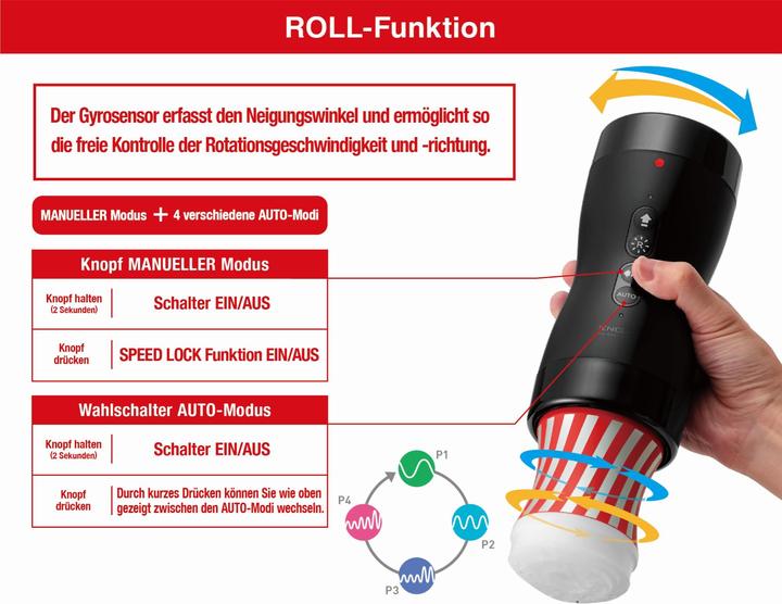 Produktbild Tenga Vacuum Gyro Roller