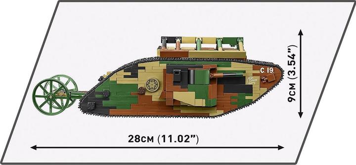 Image du produit Cobi Historical Collection Great War British Tank Mark I Male no C.19