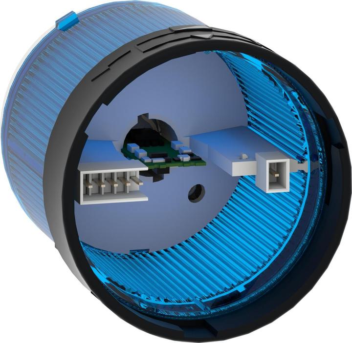 Produktbild Schneider Electric Blinklicht LED bl Ř70mm IP65 230V/50Hz XVBC5M6