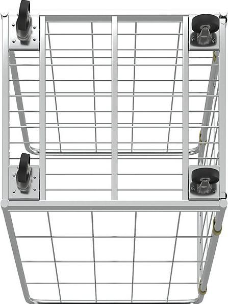 Image du produit kaiserkraft Conteneurs roulants avec parois grillagées (500 kg)