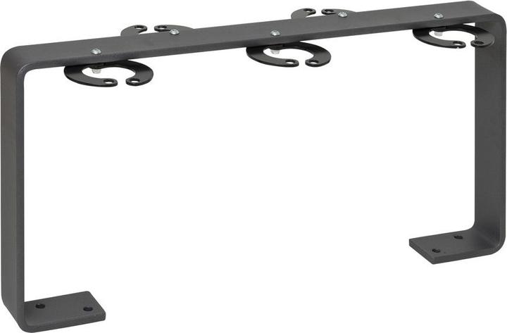 Actual product image Moravia Scooter parking rail, 5 parking spaces, steel 70 x 10 mm, hot dip galvanised