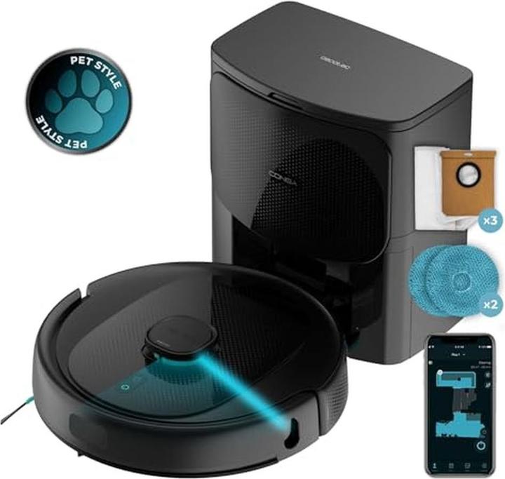Actual product image Cecotec Conga 9590 Spin Revolution Ultra Power Home (Vacuum mopping robot)