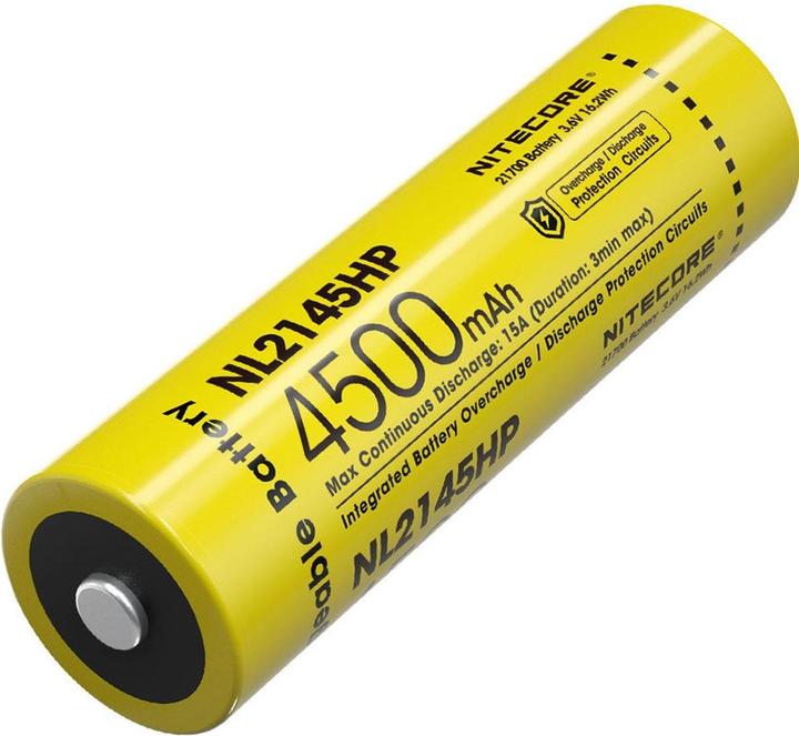 Actual product image Nitecore NL2145HP (21700, 4500 mAh)