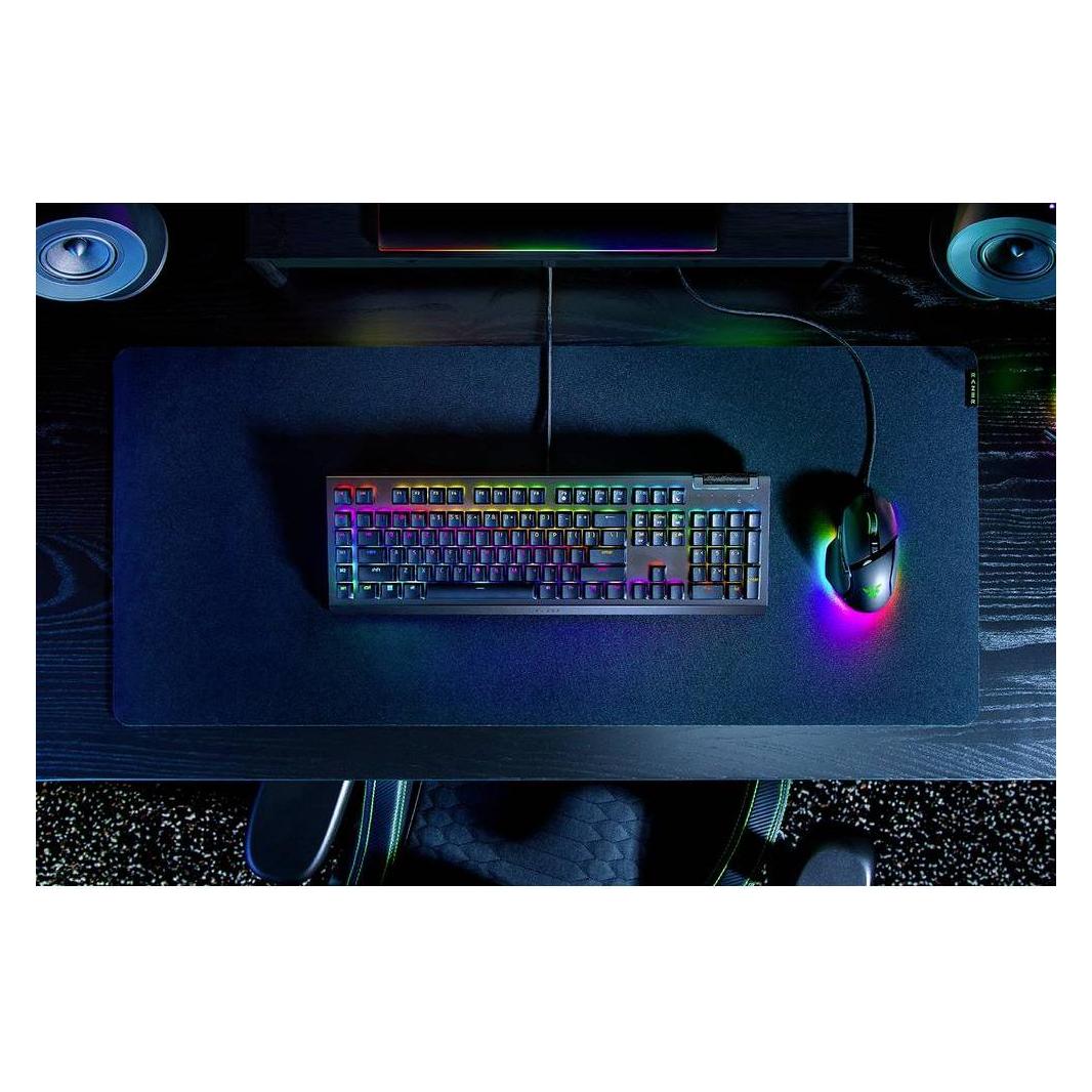 Razer Blackwidow V4 X (DE, Kabelgebunden), Tastatur, Schwarz