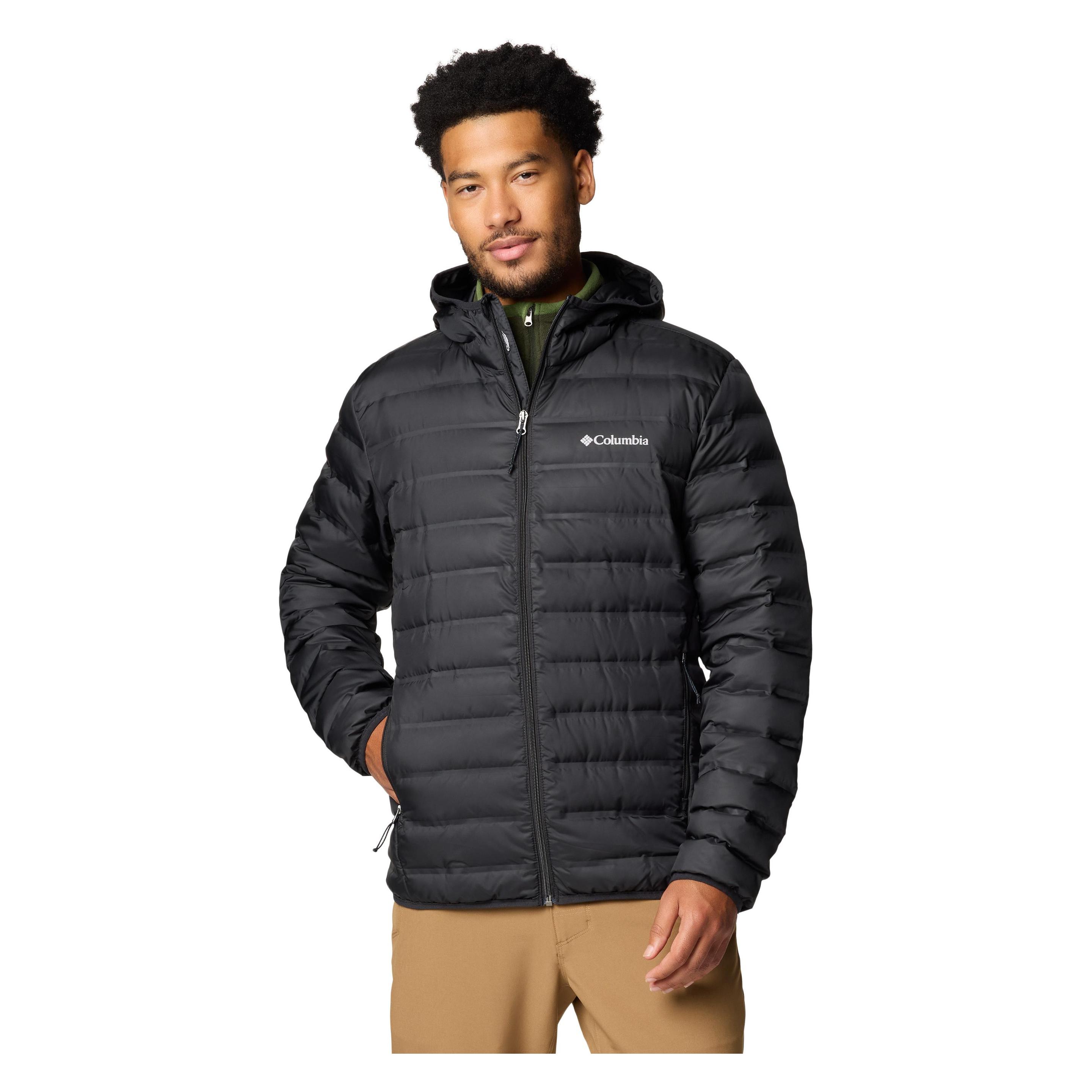 Columbia, Herren, Winterjacken, Lake 22™ Ii Down Hooded Jacket, Schwarz, (M)