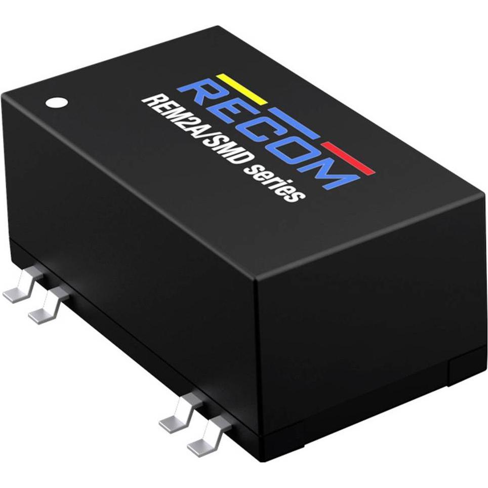 Recom, Convertitore di tensione, REM2A-0505S/SMD DC/DC-Wandler 0.4 A 2 W Inhalt 1 St.
