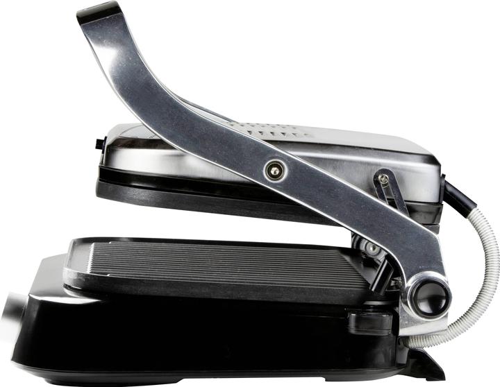 Produktbild Domo Genius Elektro Kontaktgrill Antihaftbeschichtung, mit Display Edelstahl, Schwarz