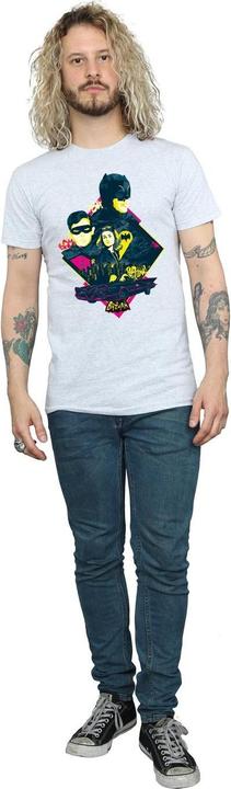 Image du produit Mens Batman TV Series Character Pop Art T-Shirt (3XL)