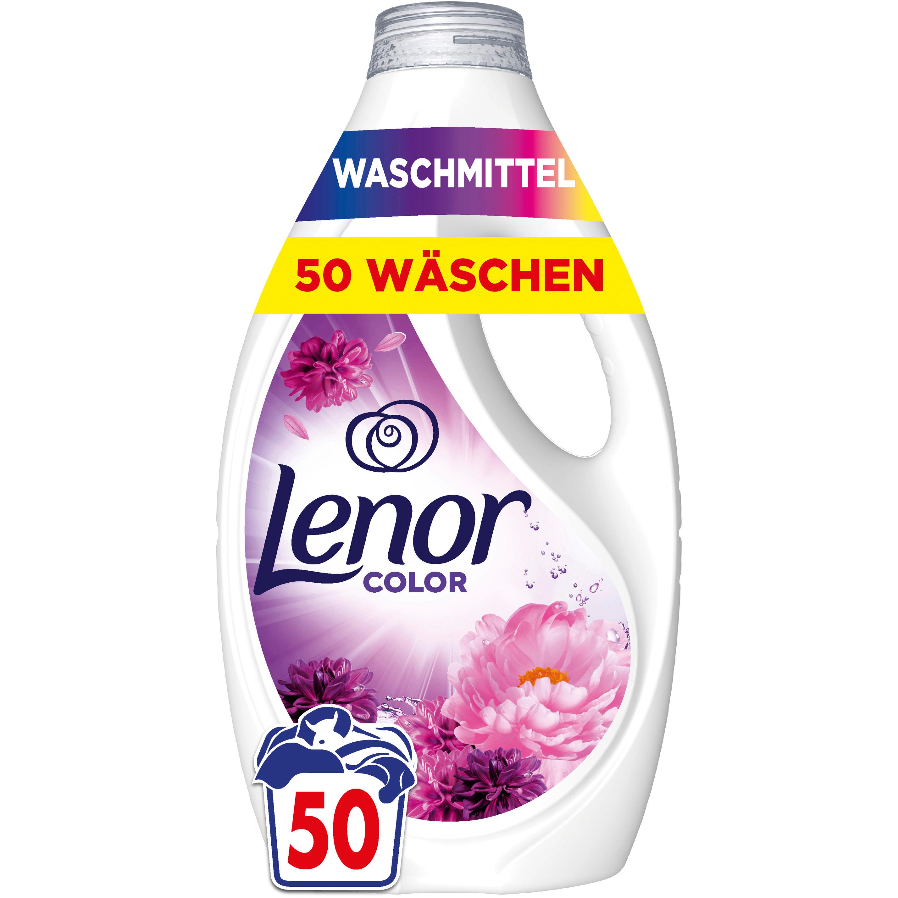 Lenor Flüssigwaschmittel Colorwaschmittel (50 Waschgänge, Flüssigwaschmittel) (972041)