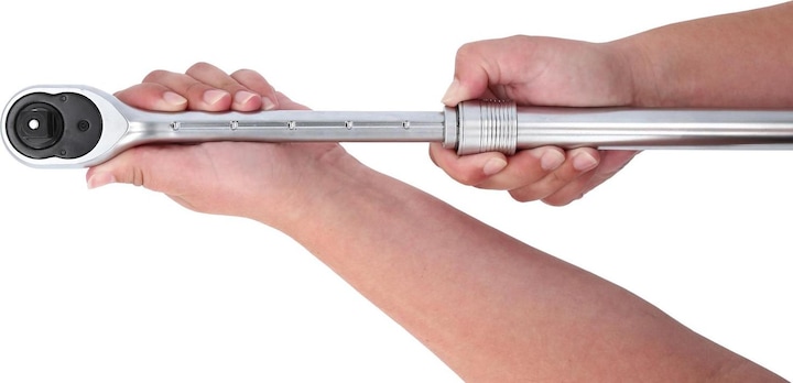 Actual product image KS Tools Telescopic reversible ratchet (1/2")