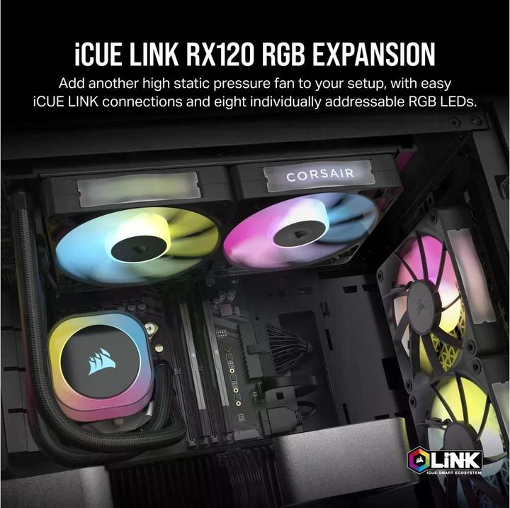 Produktbild Corsair Link RX120 (120 mm, 1 x)