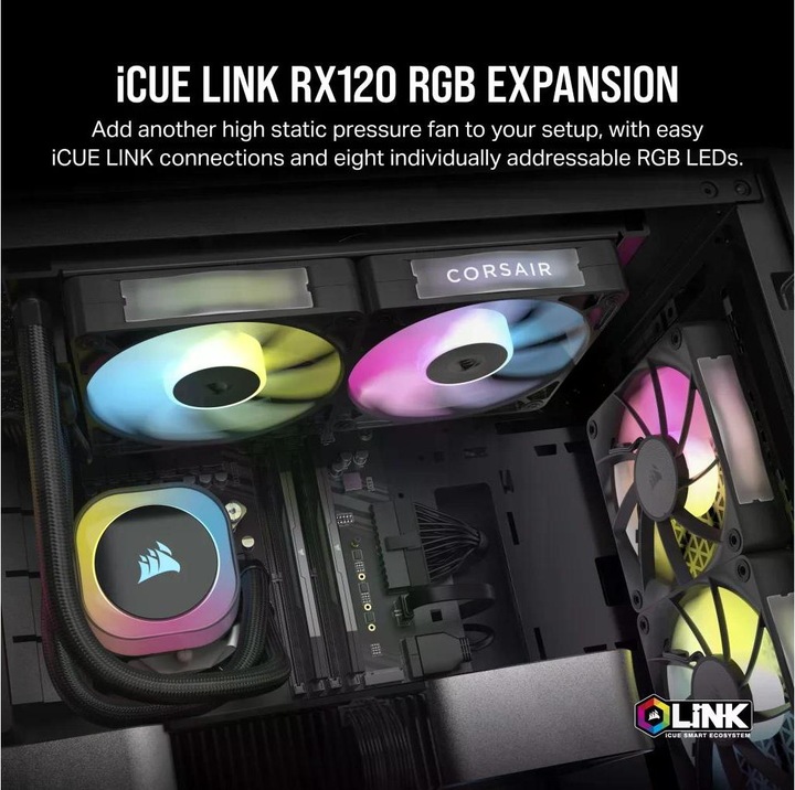 Produktbild Corsair Link RX120 (120 mm, 1 x)