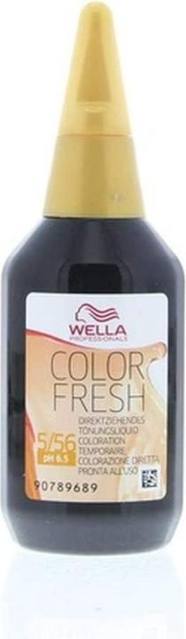 Actual product image Wella Color Fresh Acid (5/56 light brown mahogany-purple)