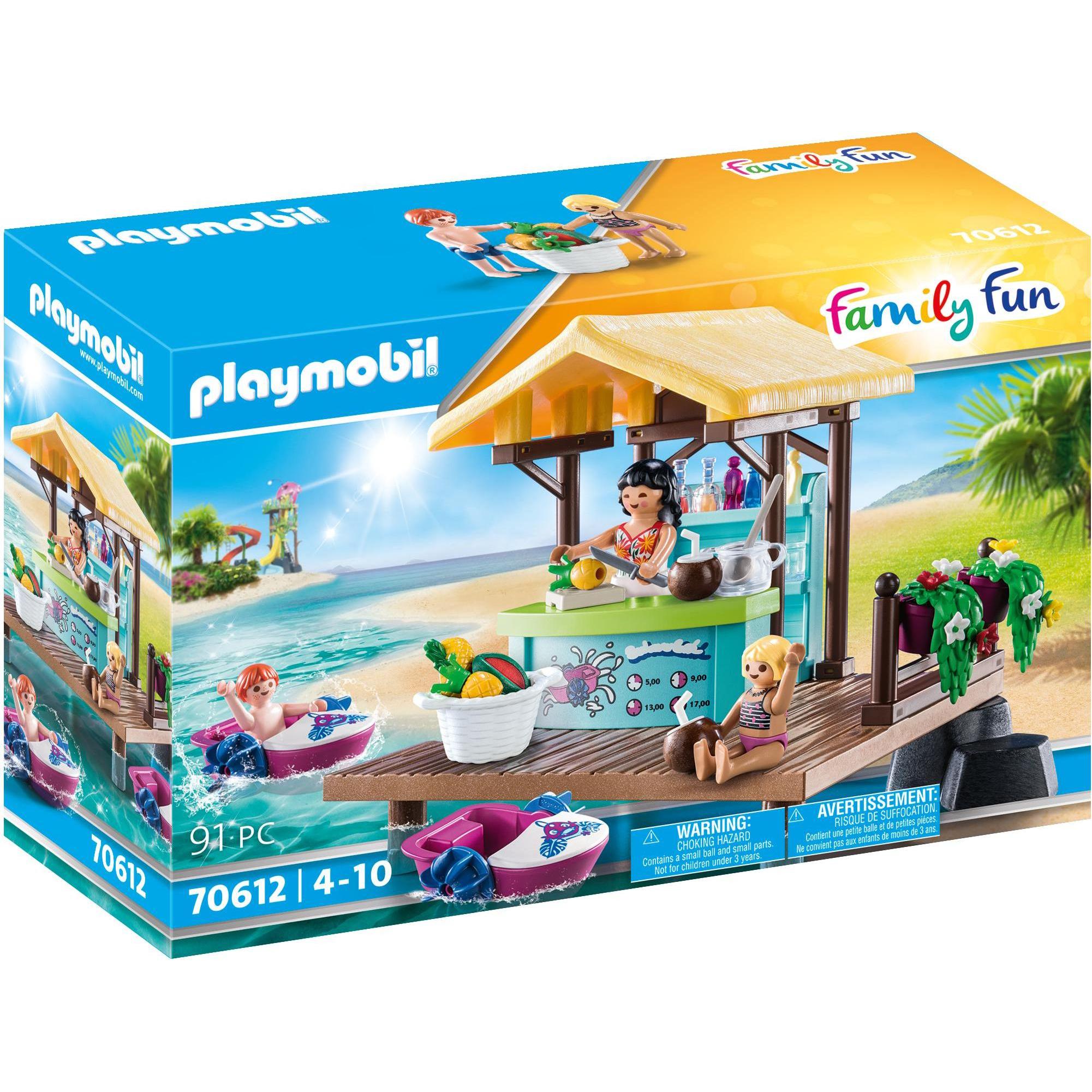 Playmobil Chiosco con noleggio barchette (70612, Divertimento in famiglia Playmobil)