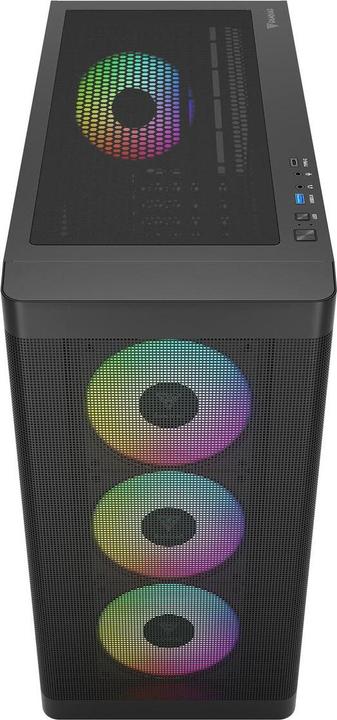 Image du produit Gamdias Athena M3 GAMING Miditower noir 4x120mm ARGB retail (E-ATX)