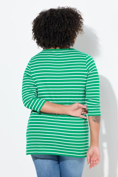 Produktbild Angel of Style T-Shirt, Classic Fit, Ringel, 3/4-Ärmel (44)