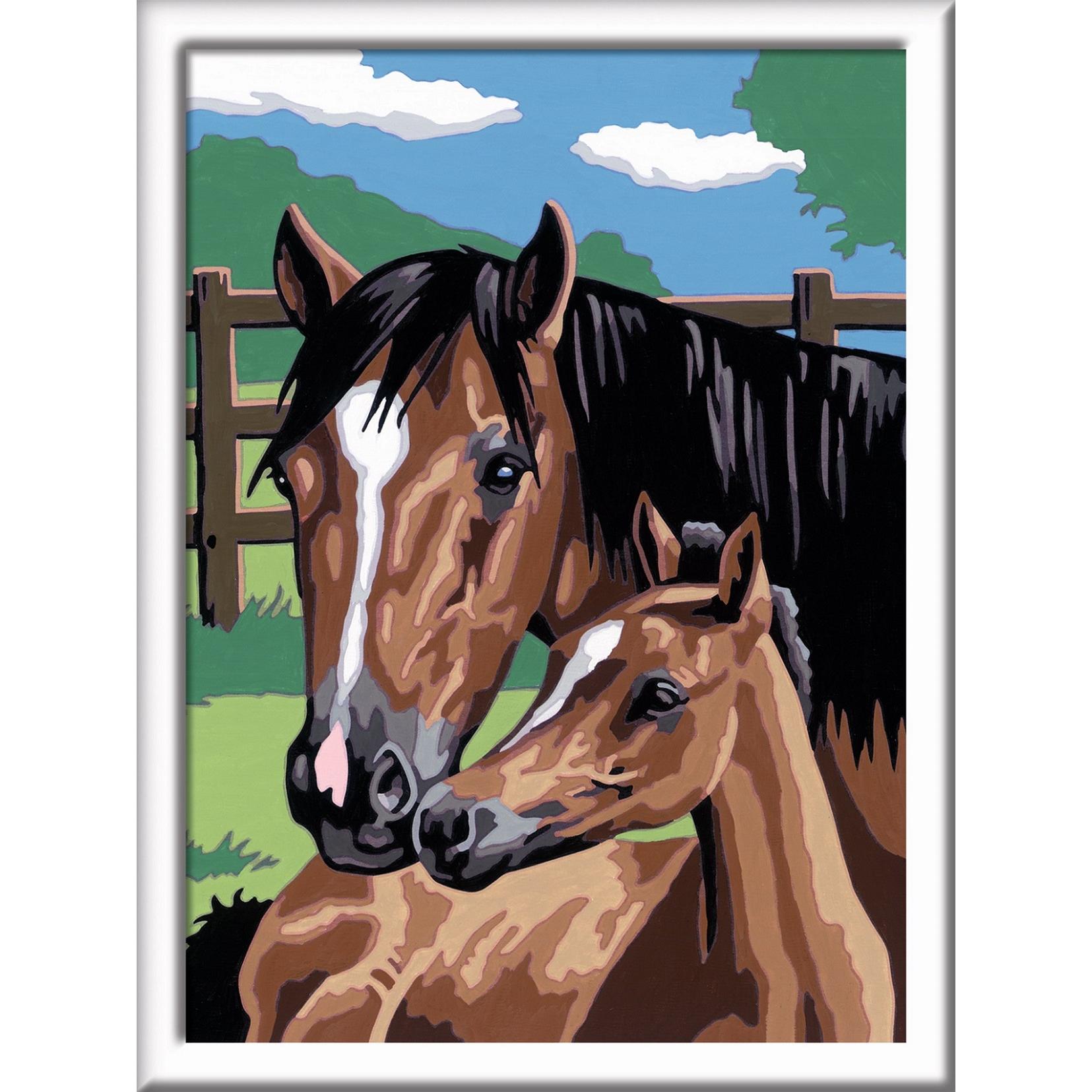 Thumbnail - Ravensburger Pferd mit Fohlen