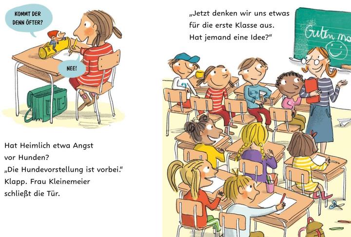 Produktbild Der kleine Herr Heimlich in der Schule (Deutsch, Anke Loose, Ariane Camus, 2024)