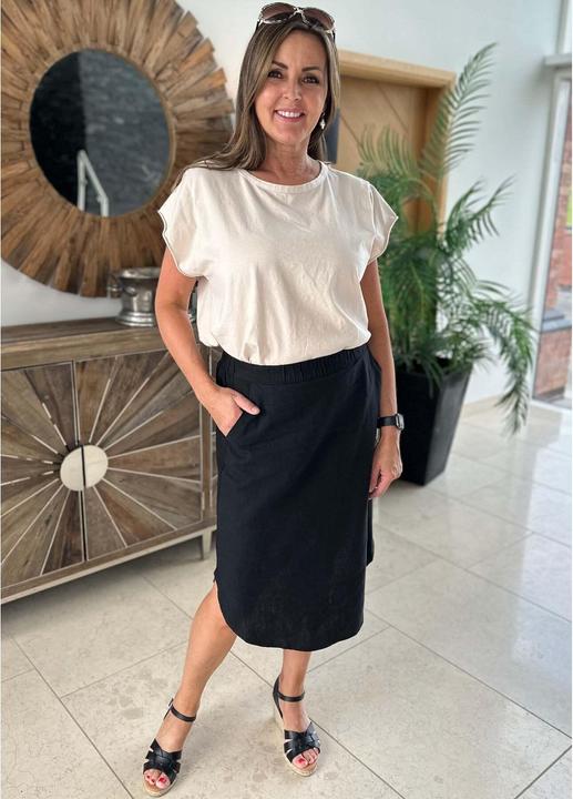 Actual product image B.young long skirt woman falakka (42)