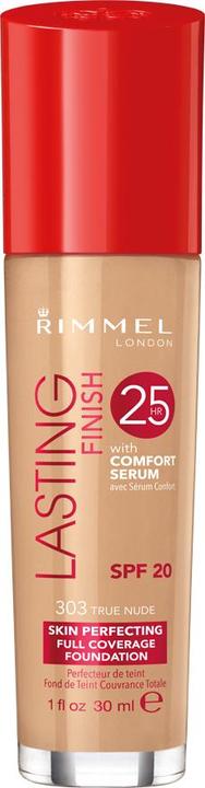 Image du produit Rimmel London Finition durable 25 heures SPF20 (303 Nu véritable)
