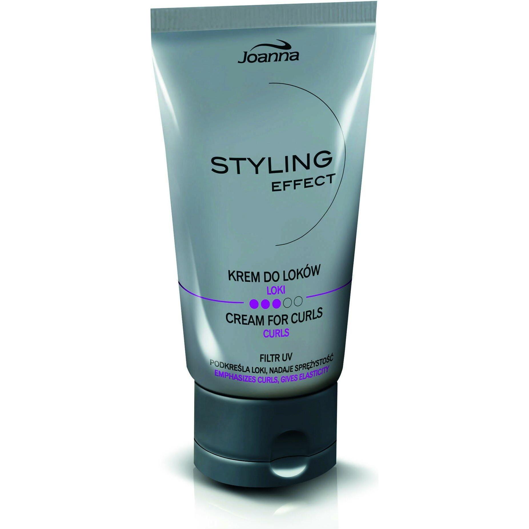 Thumbnail - Joanna, Haargel + Haarwachs, Styling Effect Cream For Curls Cremation To Curls 150G (Haarcreme)