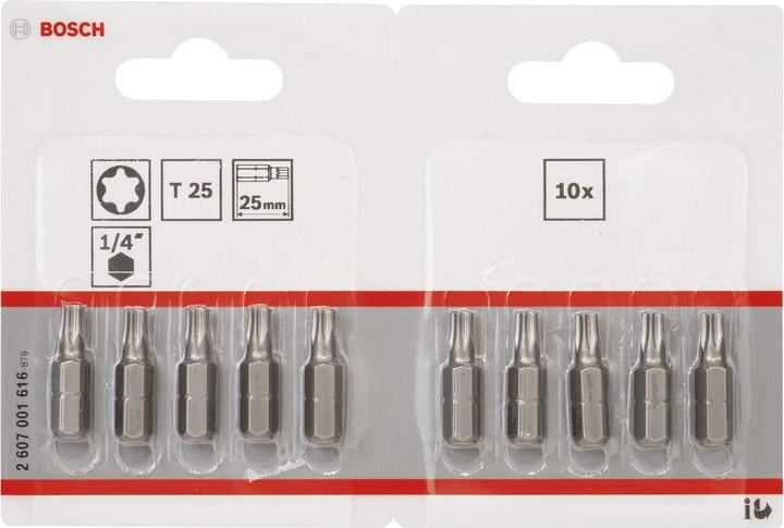 Actual product image Bosch Professional Zubehör Torx-Bit T 25 Accessories extr