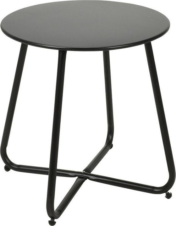 Actual product image GreenGarden Copenhagen rattan garden & balcony furniture set 3-piece black