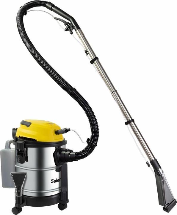 Evolveo Salente Combo 4v1, vysavač pro mokré a suché vysávání, tepovač, fukar, nerez nádoba