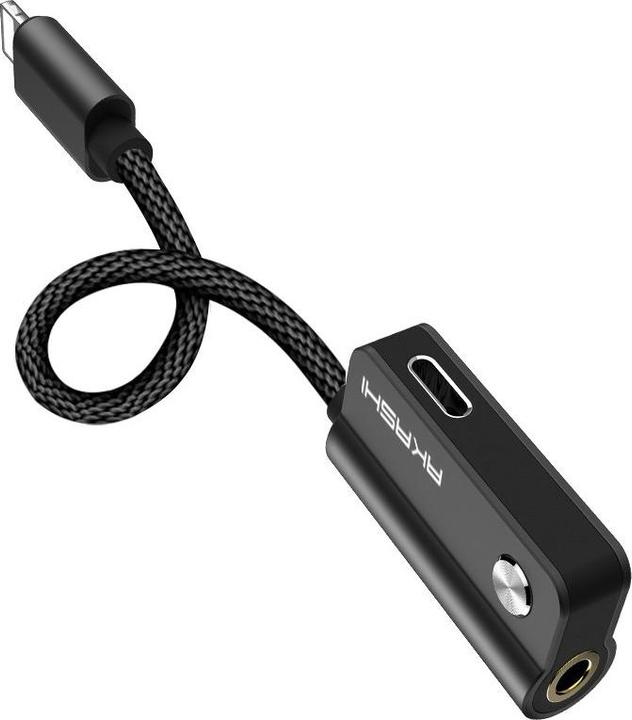 Produktbild Akashi Lightning Audio- & Ladeadapter (3.5mm Klinke, 3.5mm Klinke)