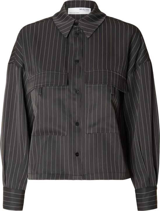 Selected Femme Chemise à rayures Boxy (36)