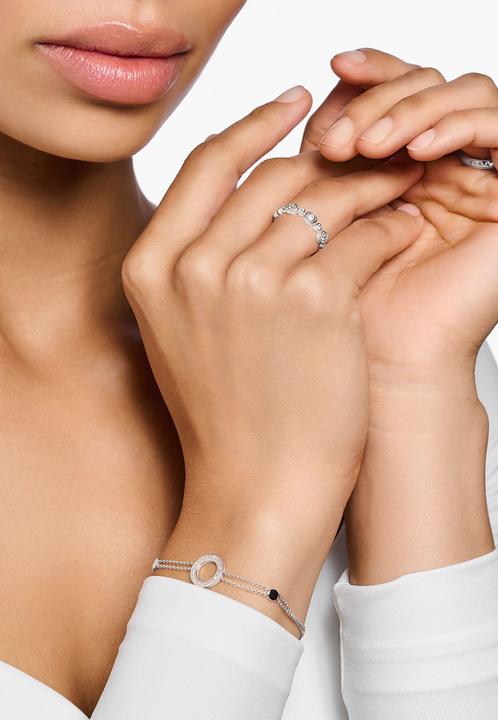 Immagine prodotto Thomas Sabo Anello con pietre bianche in argento (56, 925 Argento)