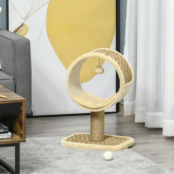 Image du produit Jamb Arbre à chat (56 cm, Crème, Marron)