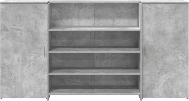 Immagine prodotto VidaXL Bancone reception grigio cemento 200x50x103,5 cm bancone reception in legno