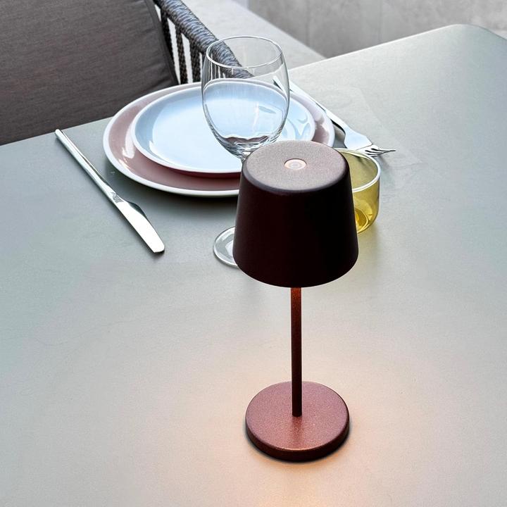 Actual product image Lumisky Vintage Dimmable Wireless LED Table Lamps with Charging Tray