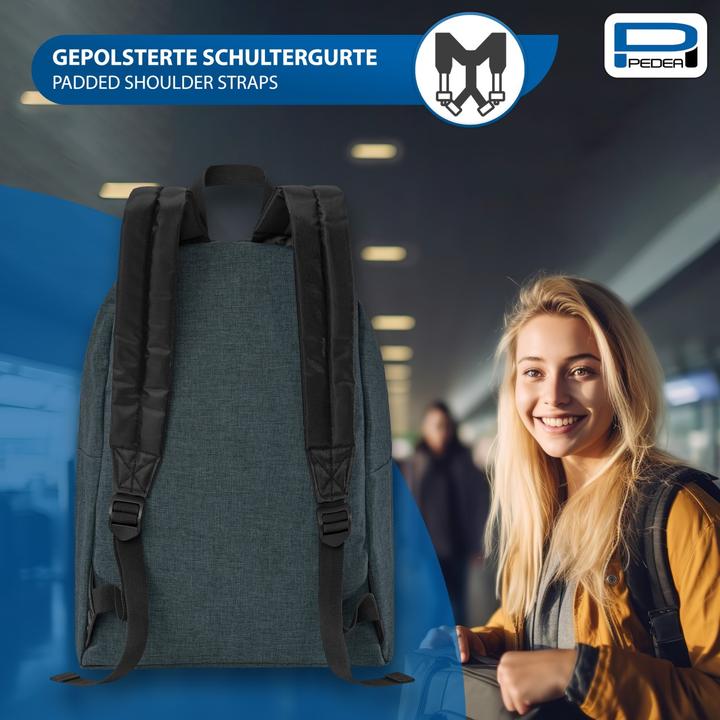 Actual product image Pedea Backpack 13.3" (33.8cm) "Style", gray