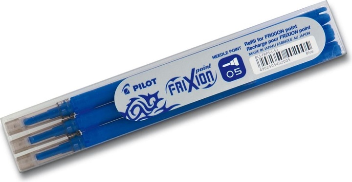 Produktbild Pilot FriXion Refill Point Set Set à 3 (Ersatzmine, Blau, 0.30 mm)
