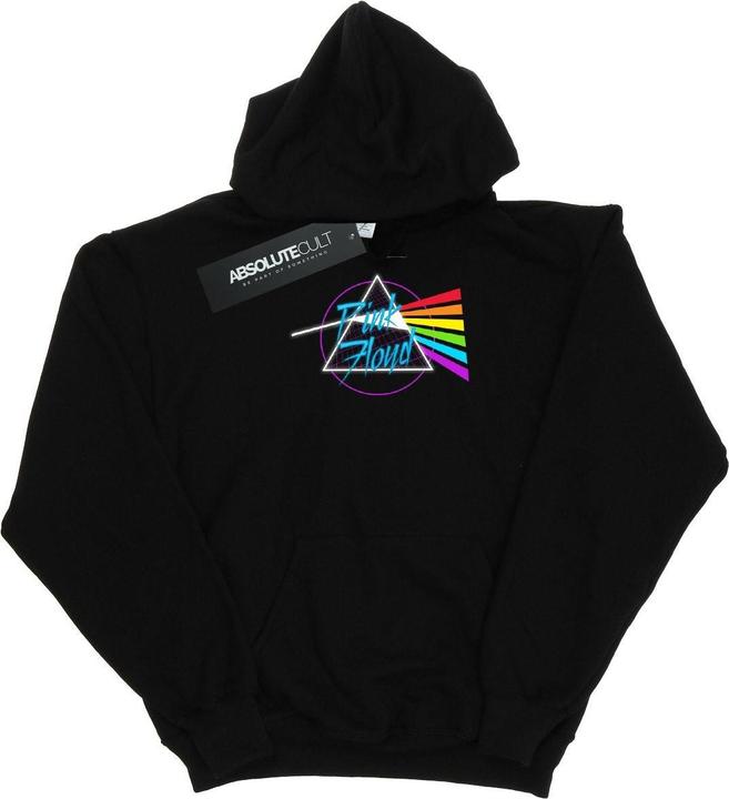 Actual product image Pink Floyd Girls Neon Darkside Hoodie (128)