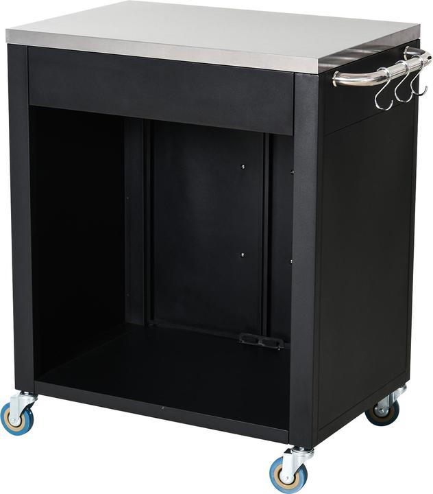 Image du produit Jamb Chariot de service Acier inoxydable