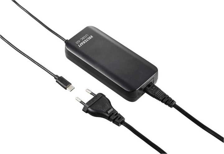 Produktbild Voltcraft USBC-60 USB-Ladegerät 60 W 5 V, 9 V, 12 V, 15 V, 20 V 3 A USB Power De (60 W)