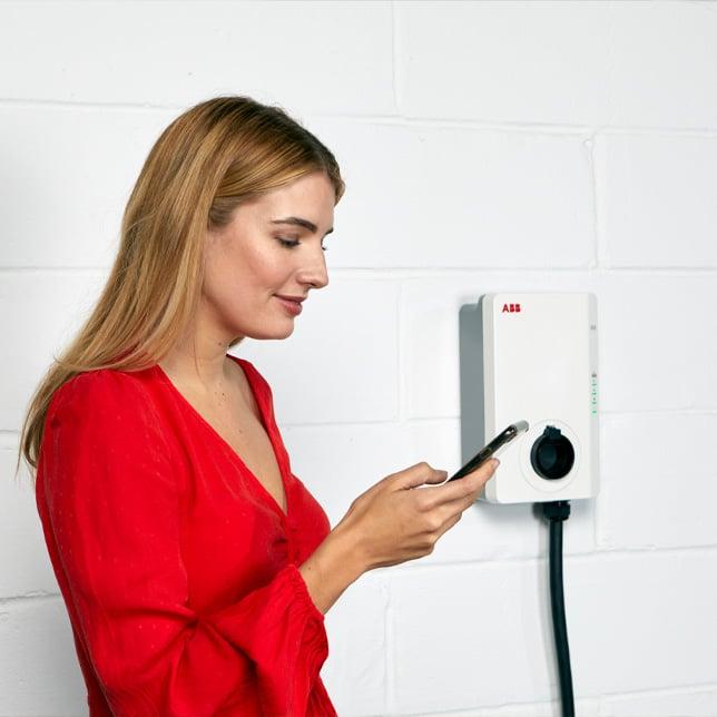 Actual product image ABB TAC-W22-T-0 (Type 2, 22 kW, 32 A)