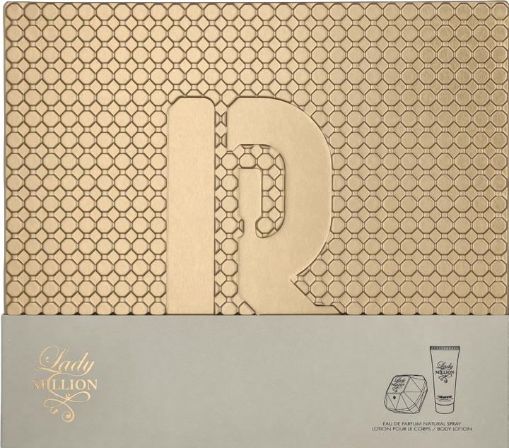 Immagine prodotto Paco Rabanne Lady Million Set 2024 Eau de Parfum 50 / Body Lotion 75 (Set profumo)