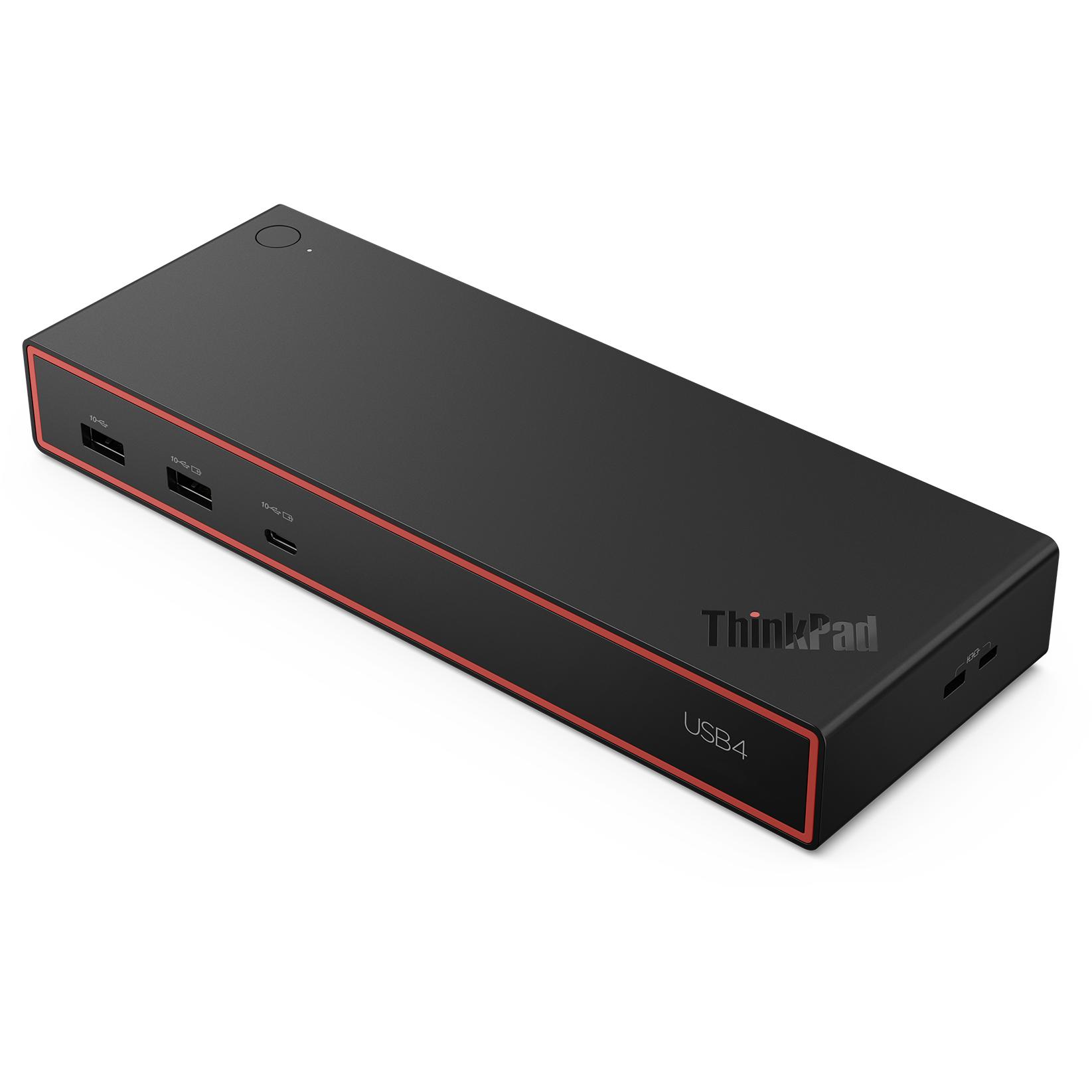 Lenovo ThinkPad USB4 Dock 5000 - 100W GE, Dockingstation + USB Hub, Schwarz