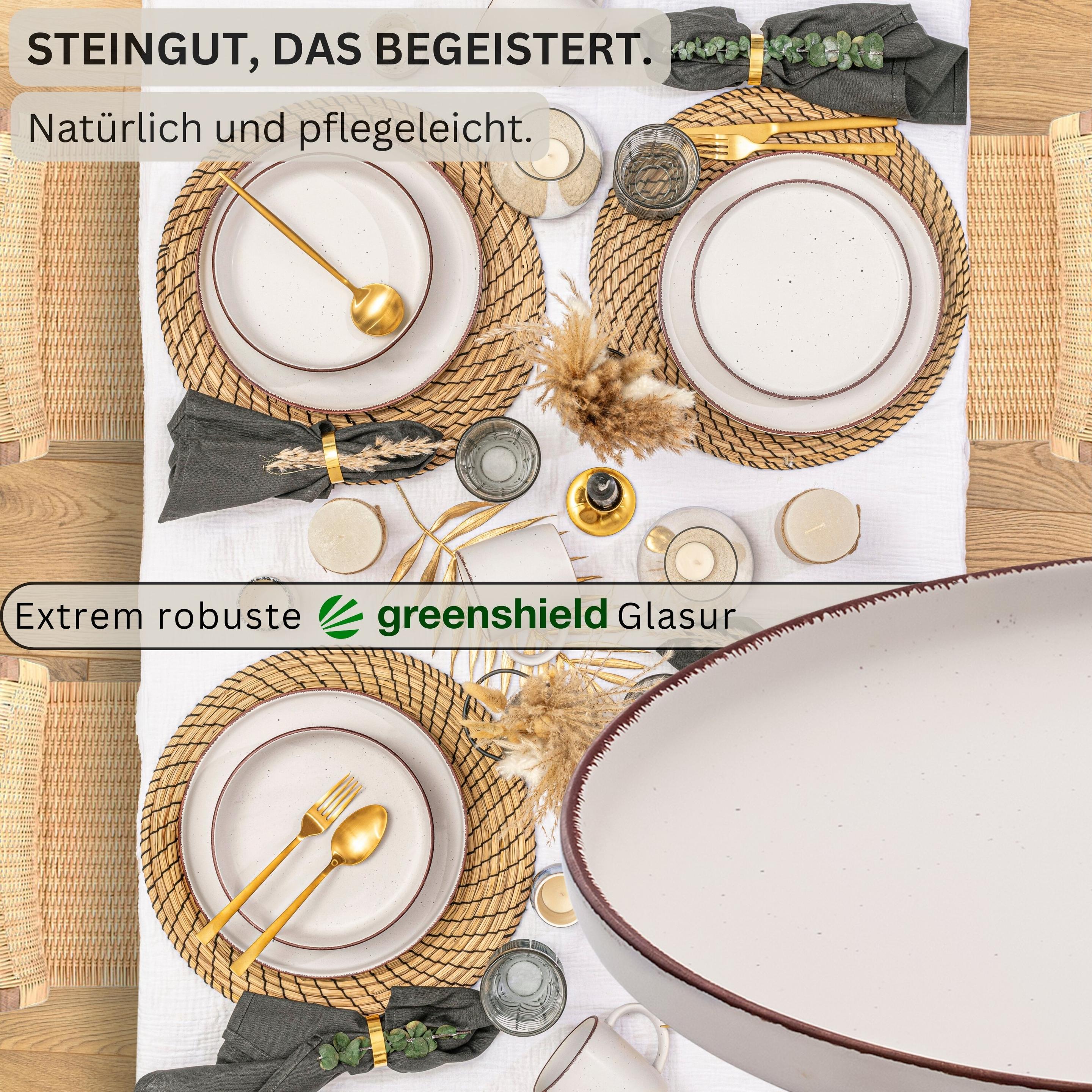 Thumbnail - Sänger Spesiseteller Set Bombay Ivory, Teller, Beige