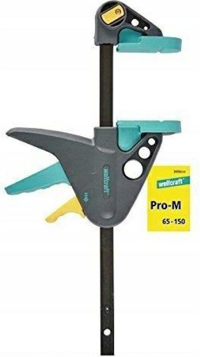 Actual product image wolfcraft 1 EHZ - One-handed clamp PRO 65/300mm (300 mm)