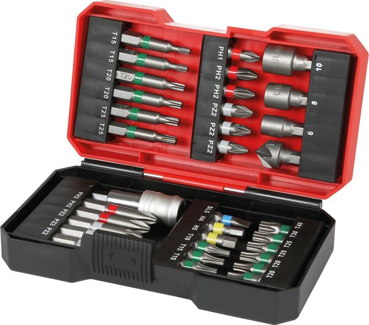 Actual product image Einhell Single bit set 34 pcs. S-Box 49108801